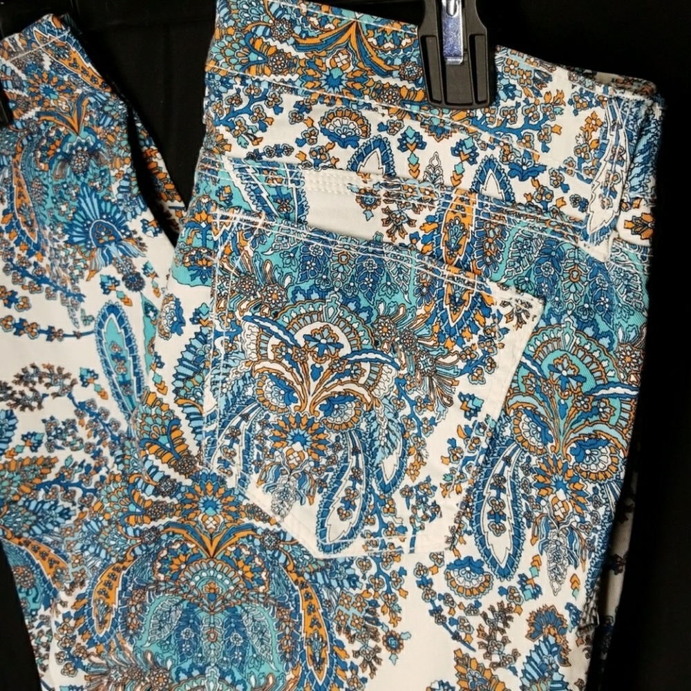 Paisley Skinny Jeans - Picture 3 of 6